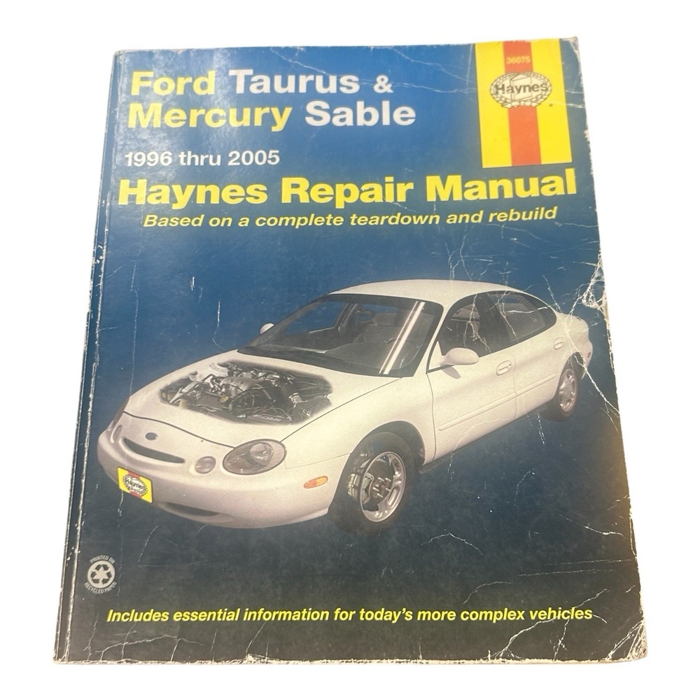 Haynes Repair Manual Ford Taurus & Mercury Sable 1996-2005